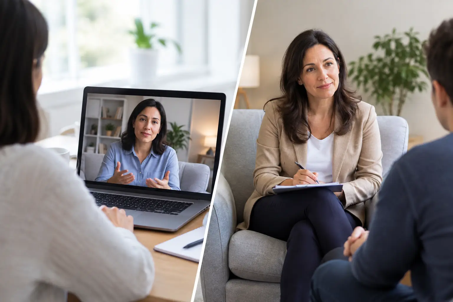 Online and In-Person Therapy: Which Is Right? Online and In-Person Therapy: Which Is Right?